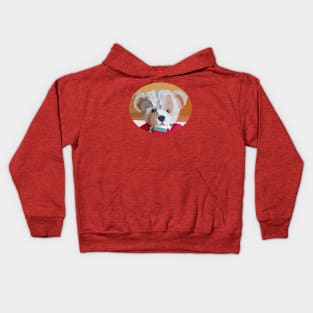 Teddy Bear Portrait Kids Hoodie